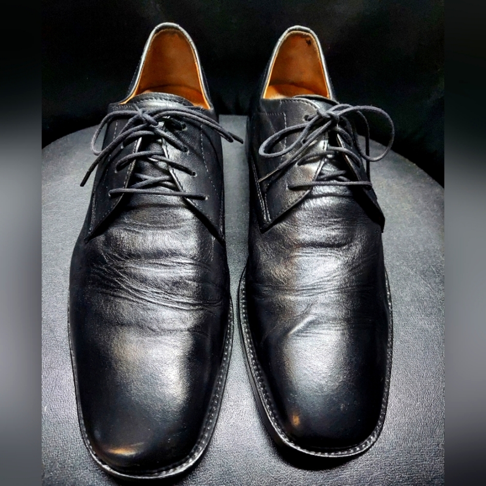 TASSO ELBA Black Men's Dress Shoe Size 10.5